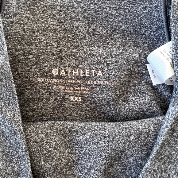 SALUTATION STASH HIGH RISE 7/8 LEGGING - Picture 4 of 4